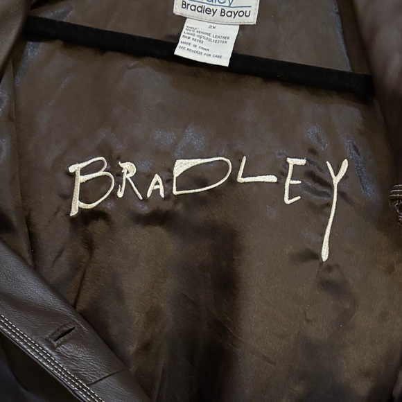 Bradley Bayou 3/4 Length Brown Leather Jacket - Picture 3 of 9